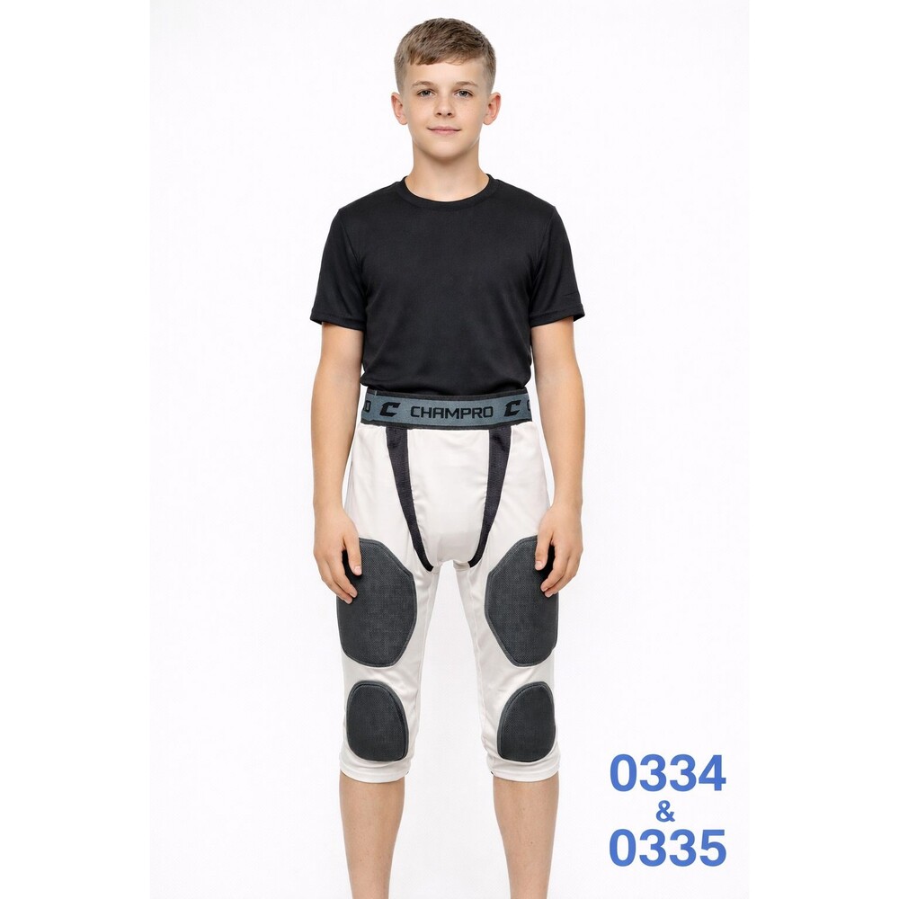 Champro 7 Pad Football Girdle (2 pair) Size Med- 0334
